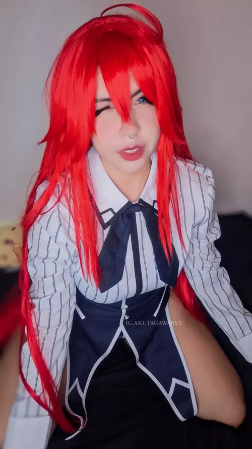 Rias Gremory Cosplay by Akutagawaryx 
