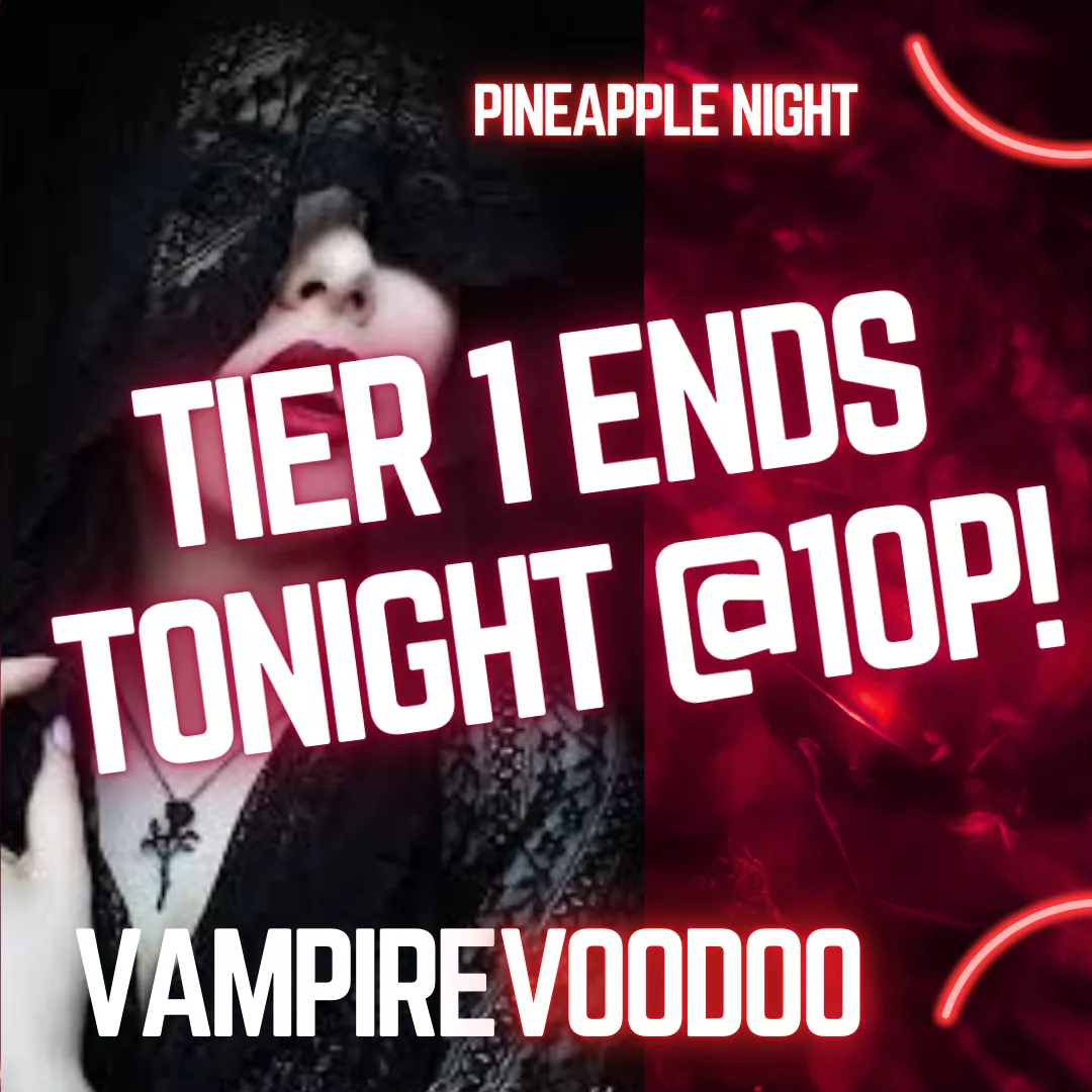 Saturday is our last party for a bit! After this weekend The Warehouse is closed for almost a month as we move into our winter set up. Come see us before our break! Party details can be found below