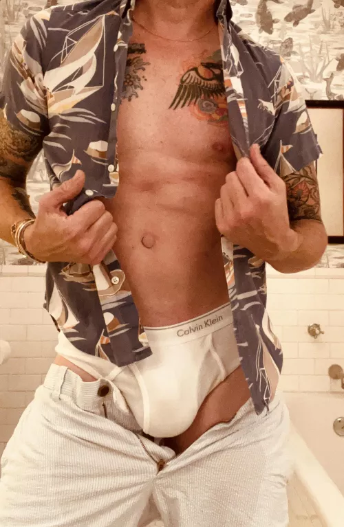 Serving up some yacht rock, white briefs.  ;-)