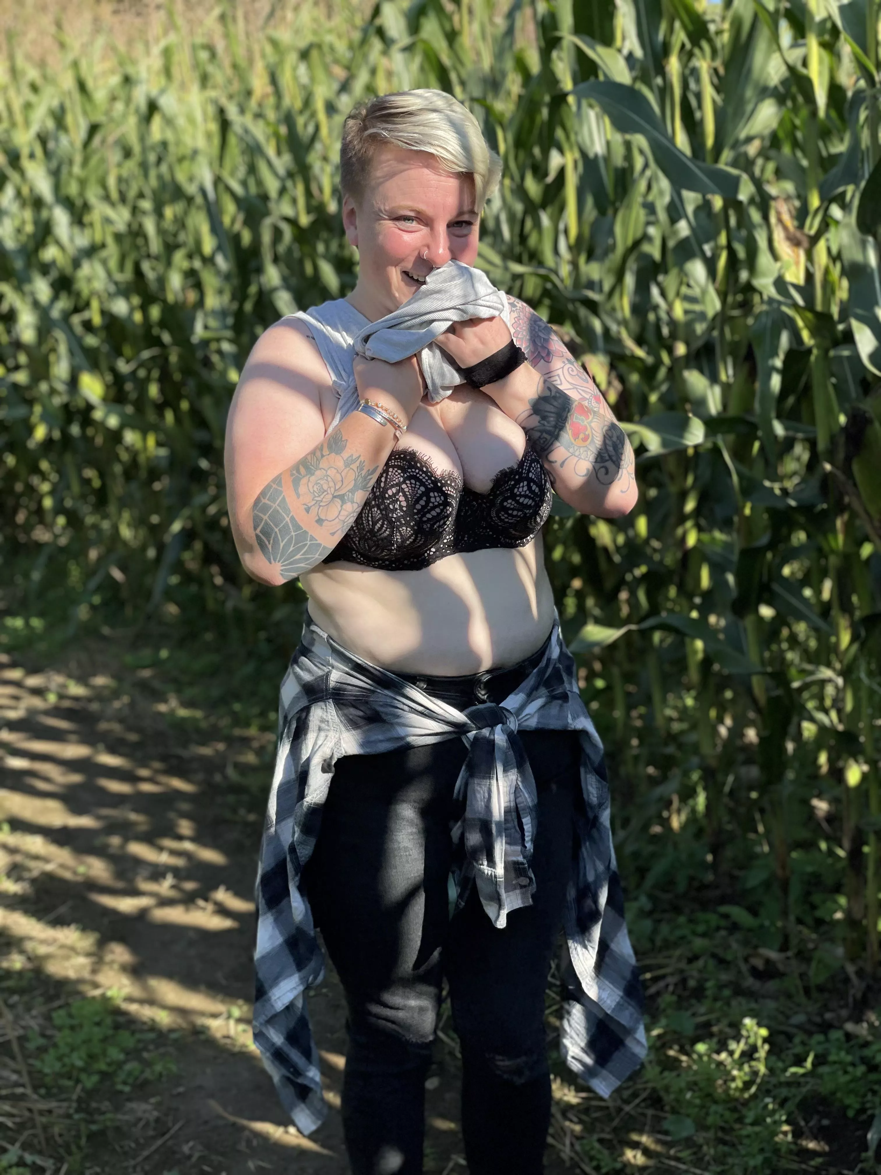 Sharing my bra out in public