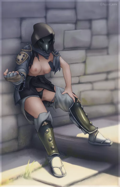 Shinobi beckoning for more action (recent comm @Razdulf_NSFW on twitter) 