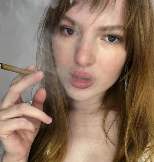 Smoking and flashing tits is all a student needs