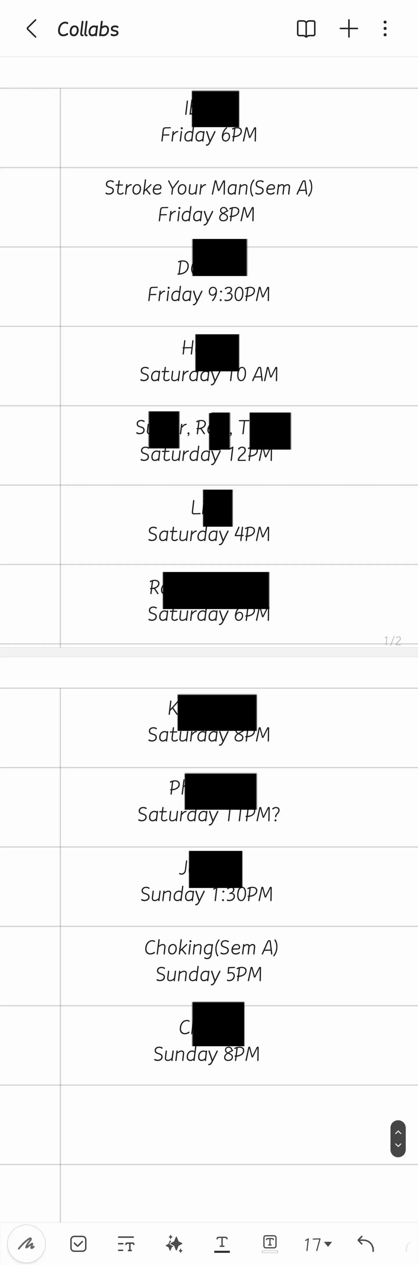 Spending all exxotica getting railed by different men! So excited!!!!