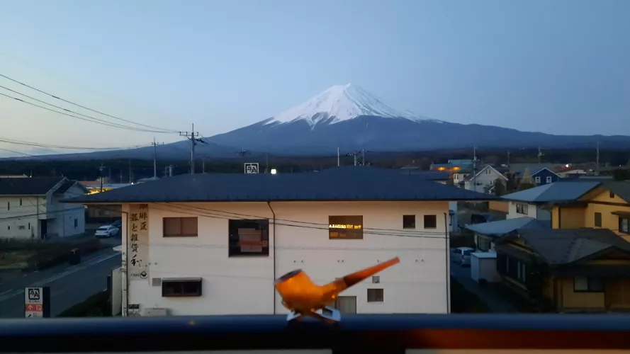 Vauen Fuji meets Mt. Fuji