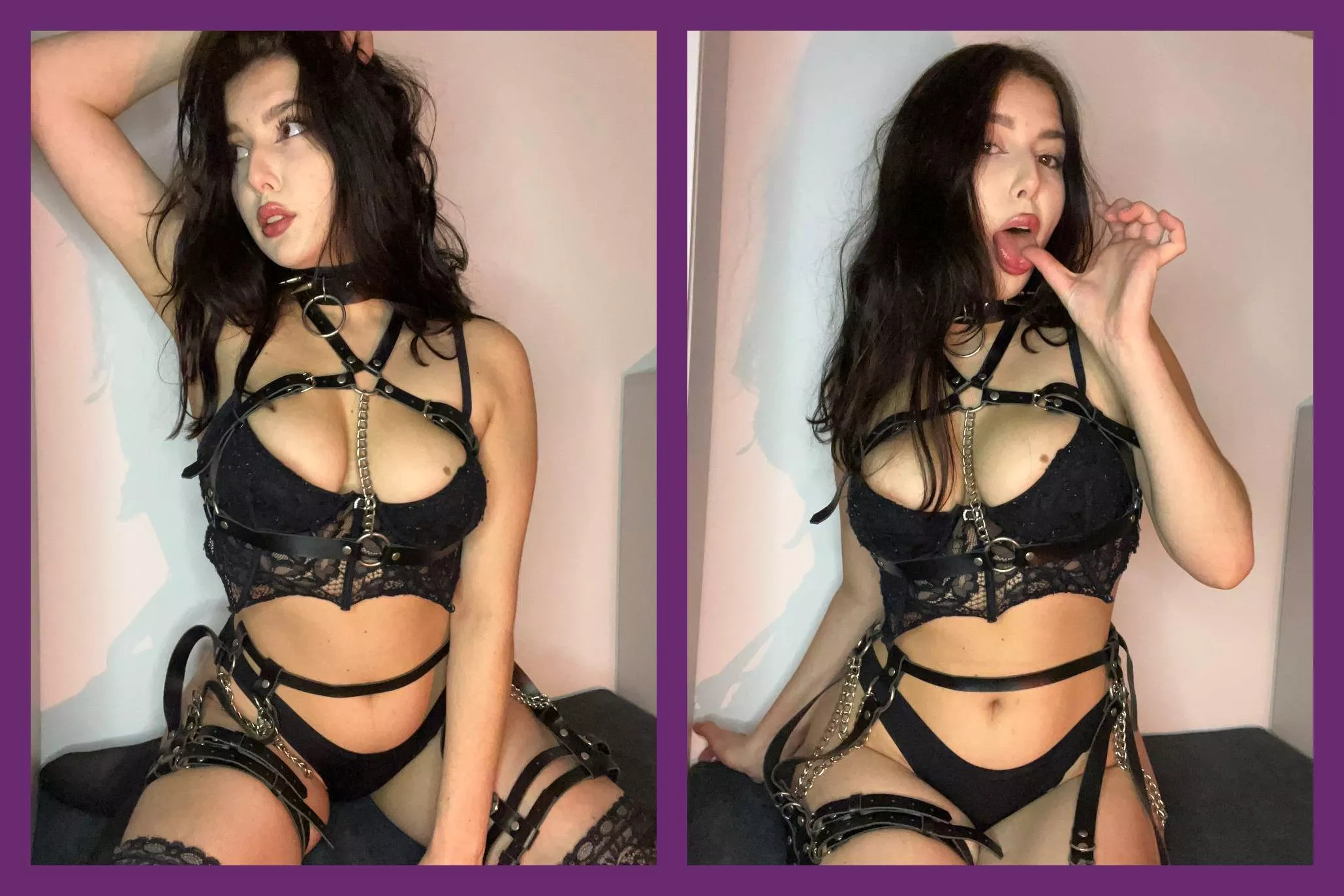 Would you use your hand or your belt on me? 🖤