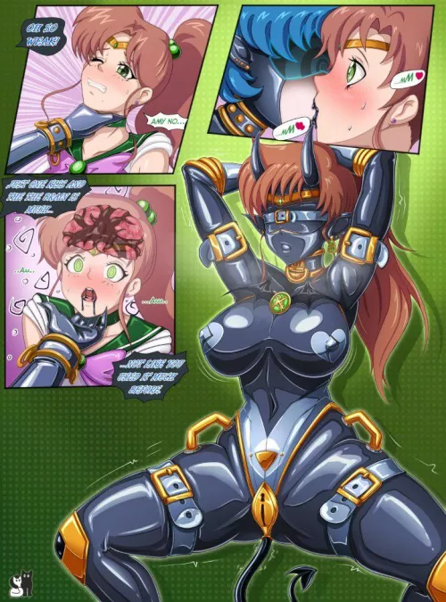 A corrupted brain turned to mush