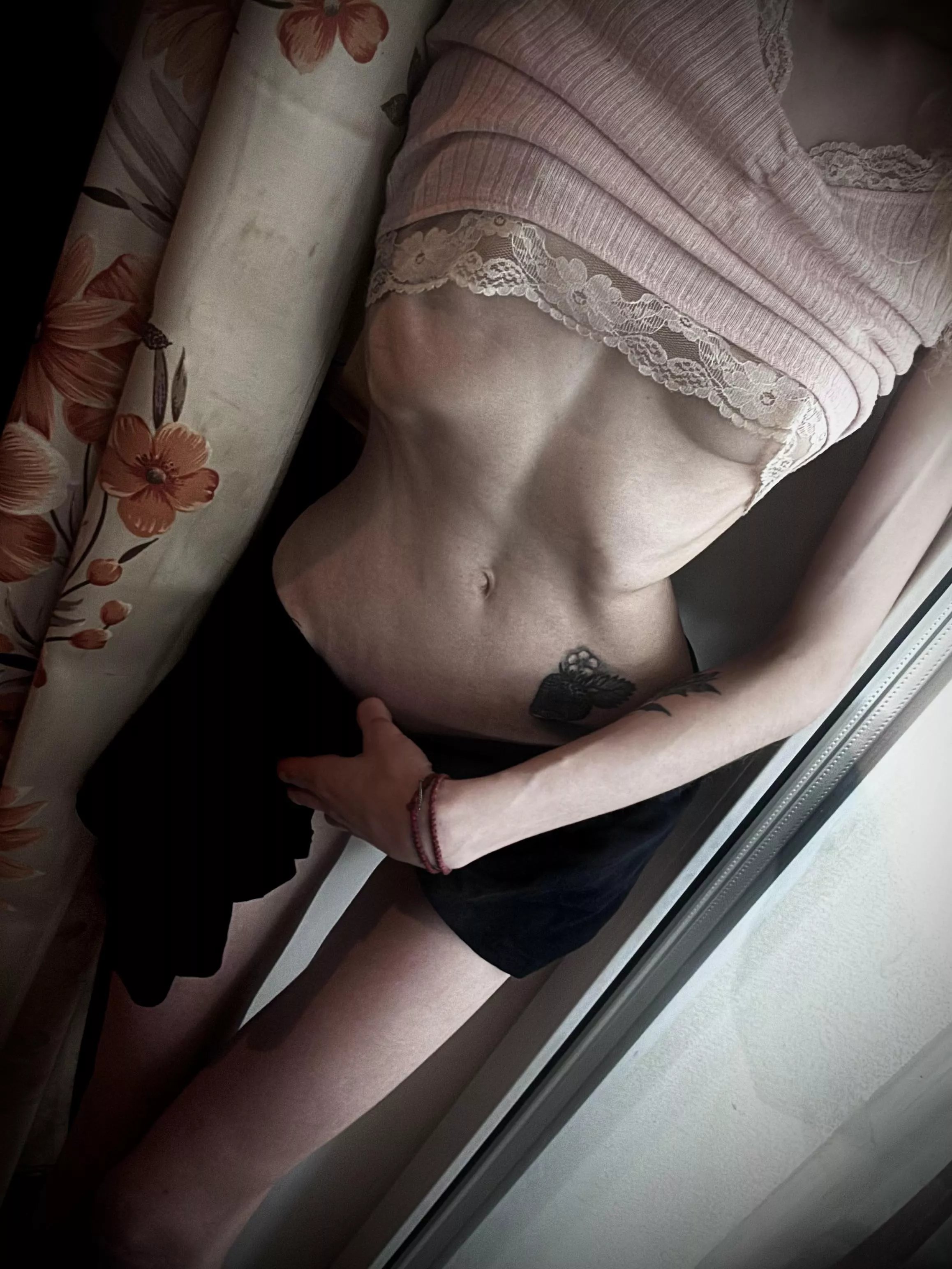 A fire combo of fit and skinny with natural tiny tits