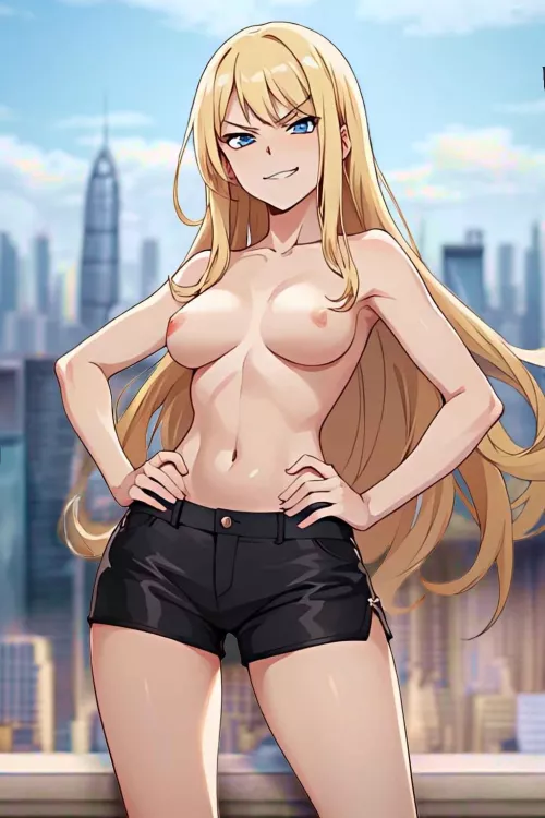 Anime Tomboy Supergirl (AI)