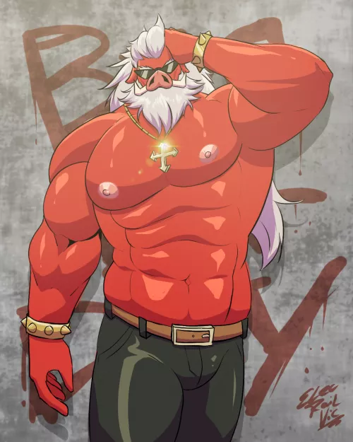 Bigger daddy 😳 (art by: me)