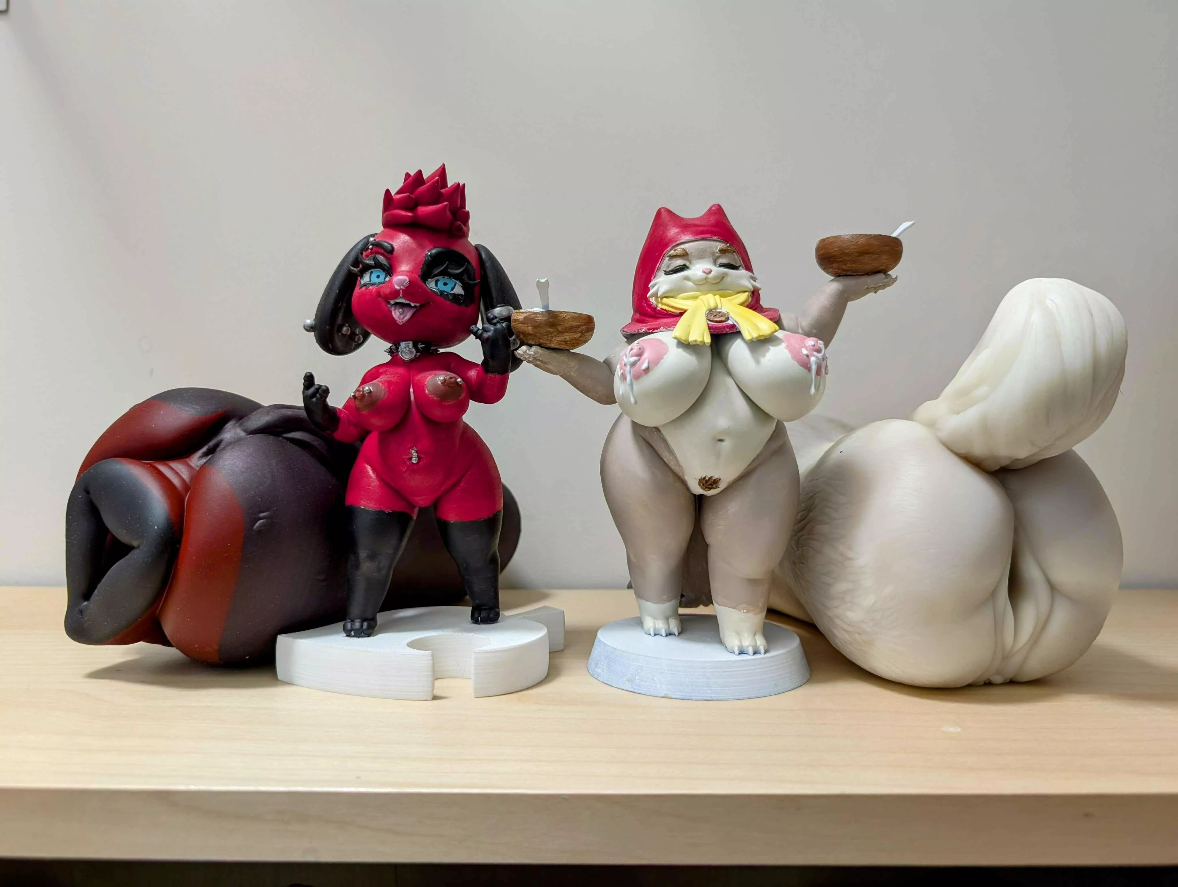 Cherry and Grammeowster (by GeneralButa)