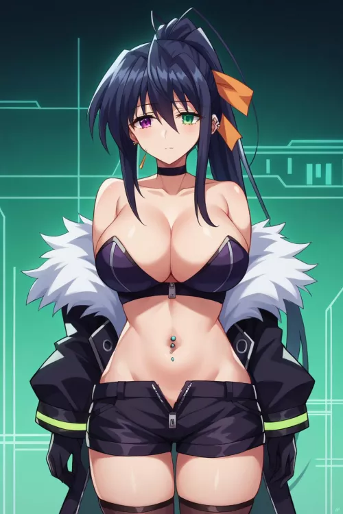 Cyberpunk Akeno
