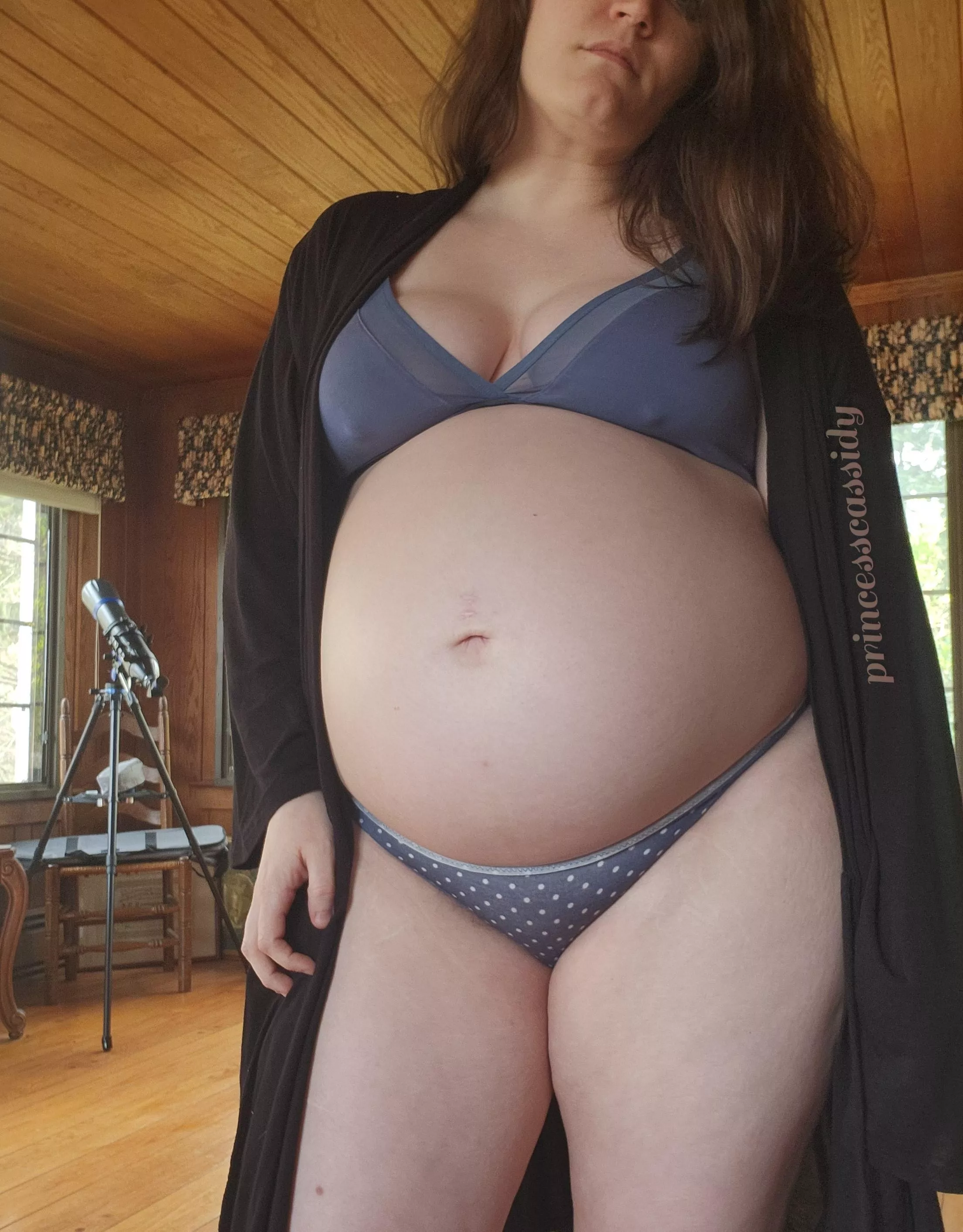 Do you think you could take me at 8 months pregnant? 