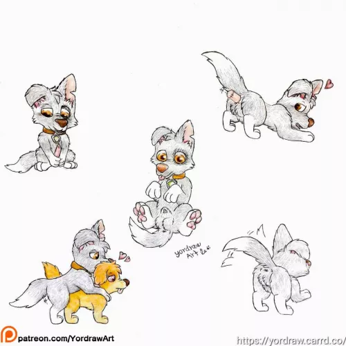 Dog game (Art by Yordraw)