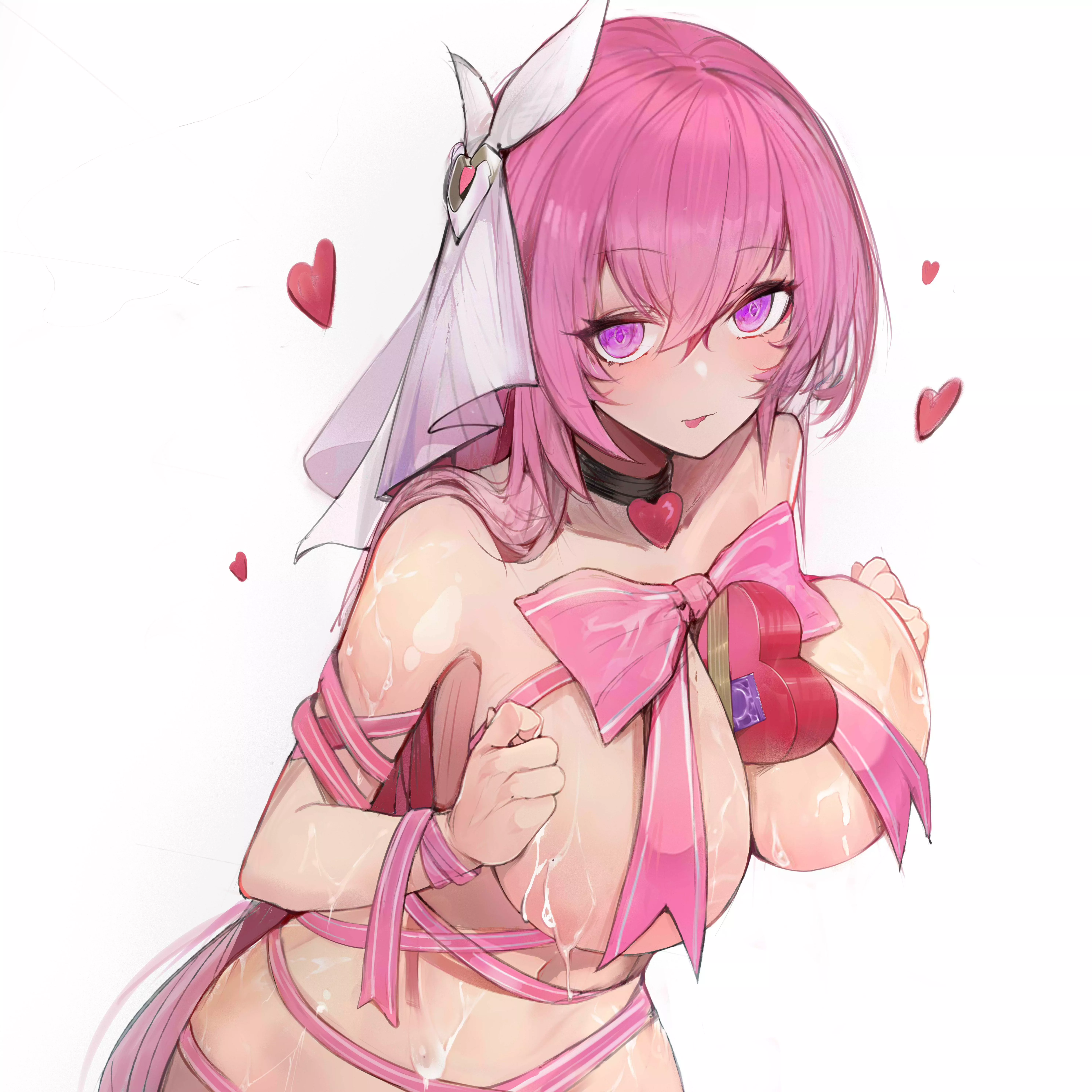 Elysia covered in cum