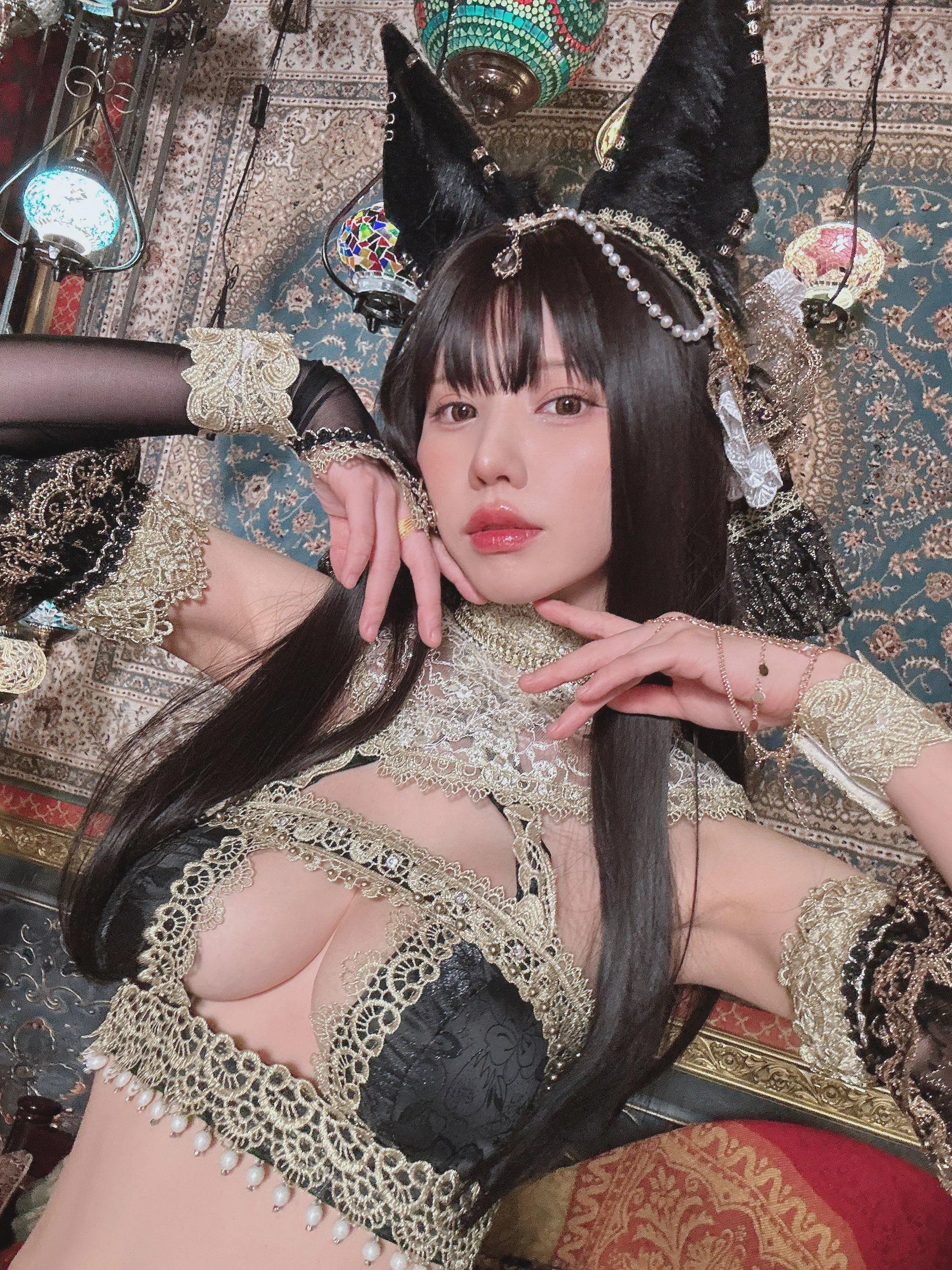 Enako Bastet goddess Cosplay Halloween 2024