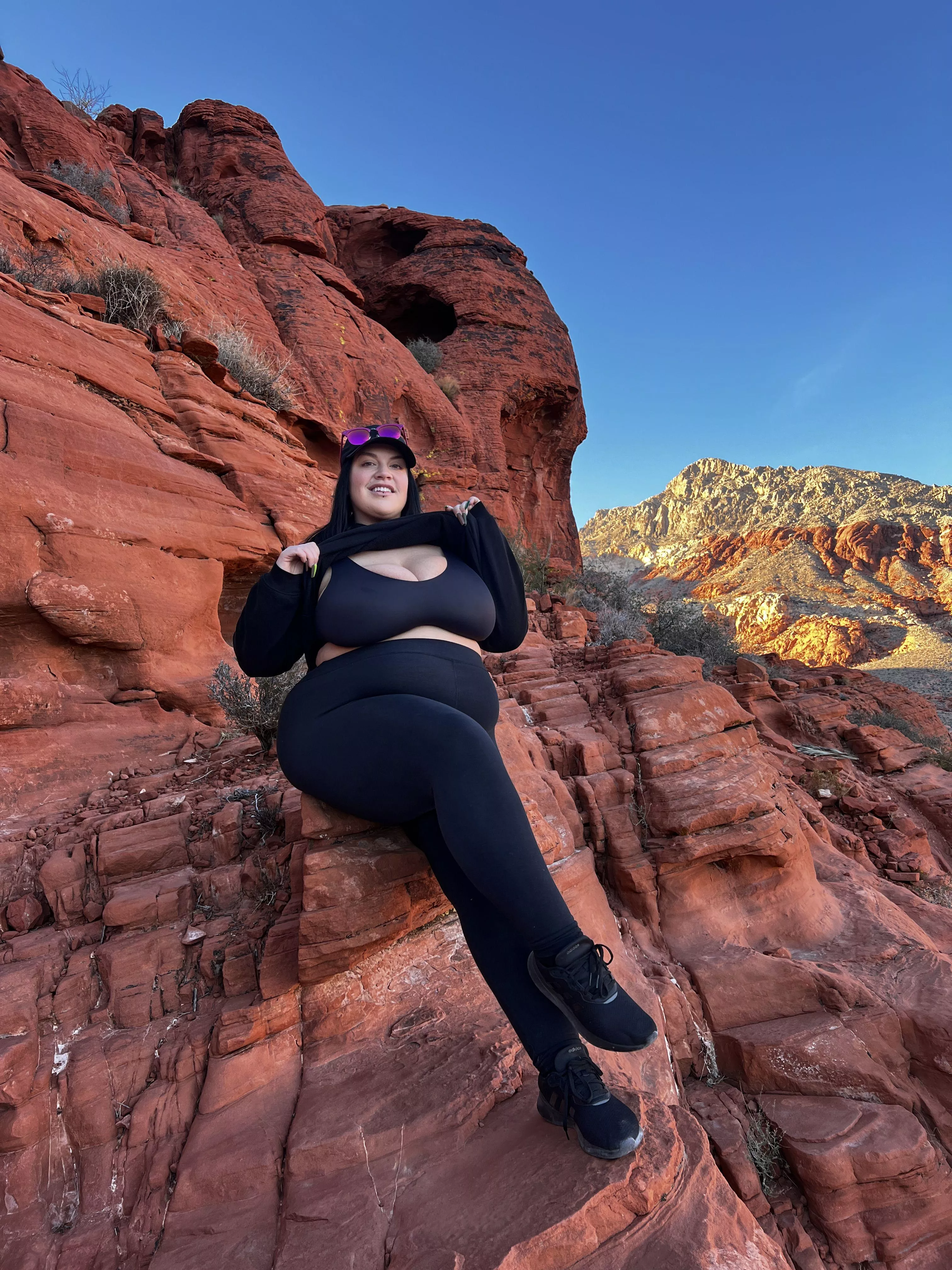 Enjoying the outdoor