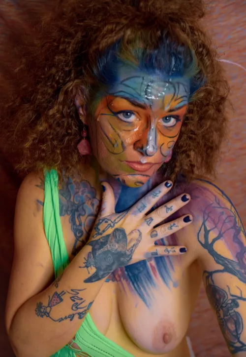 For best results, always keep at least one artful boob out.