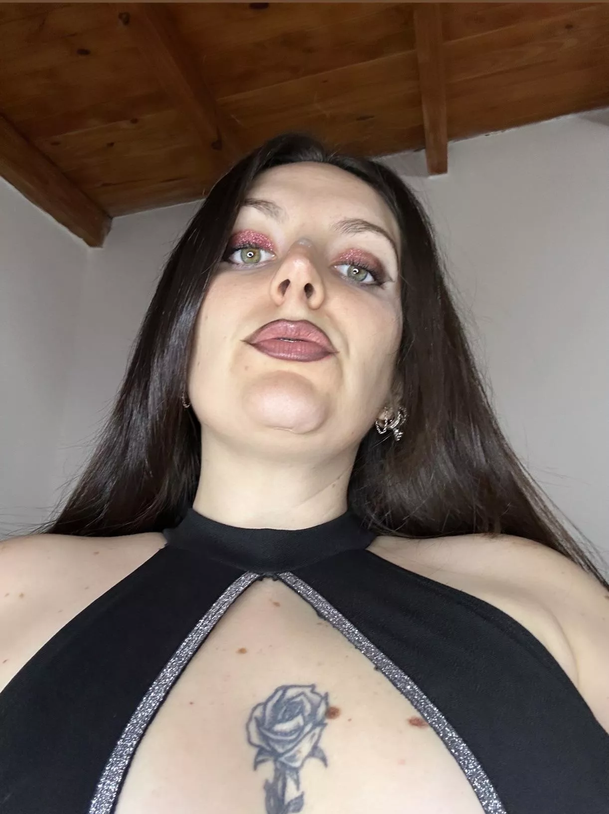 From up here You look like a little worm