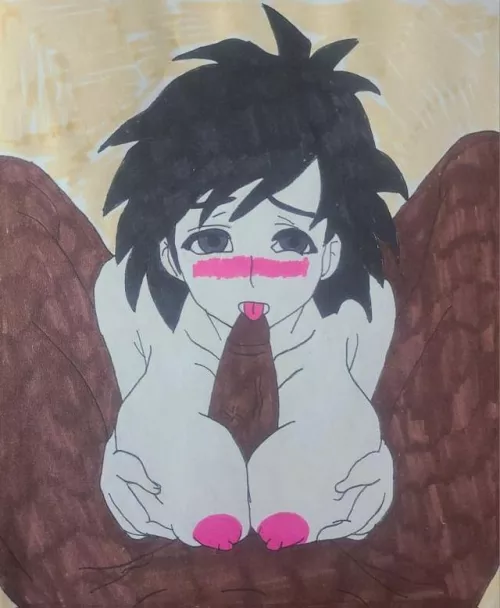 Gine Licking BBC 🖤