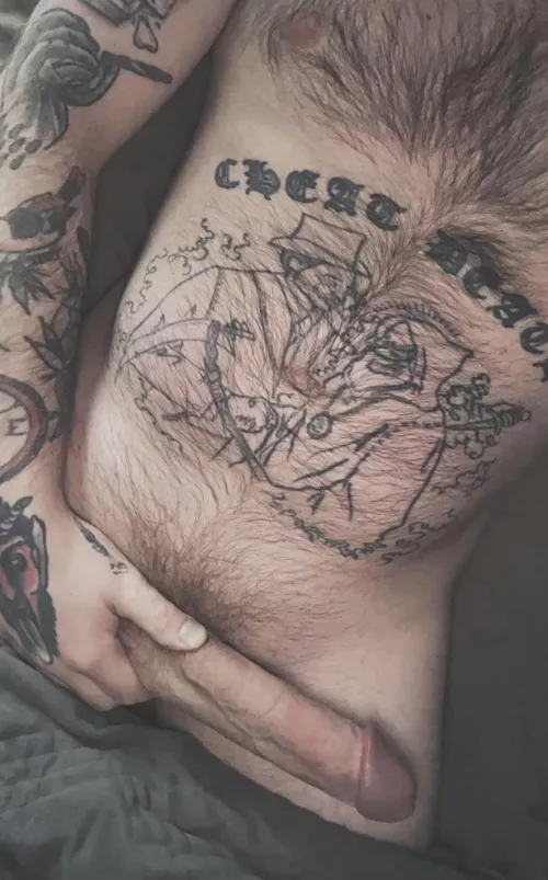 Goood morning, it’s a perfect day to stay in bed and play with each other until we’re both a mess, don’t you agree? 😇