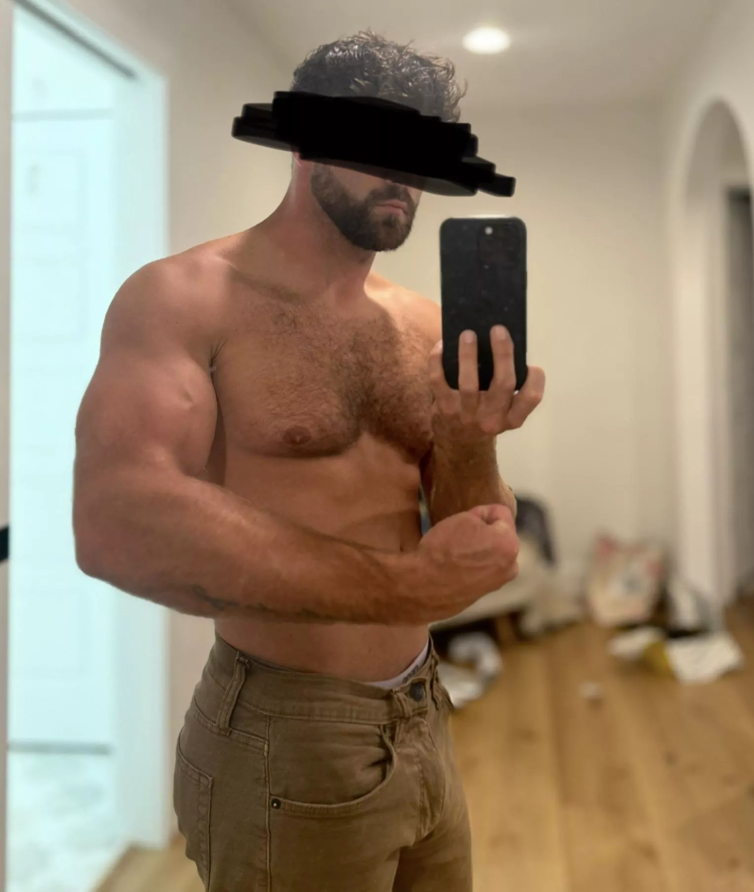 Grab my arms while I plow.