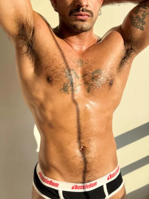 I sweat easily, even more with this heat. Anyone to smell and lick?