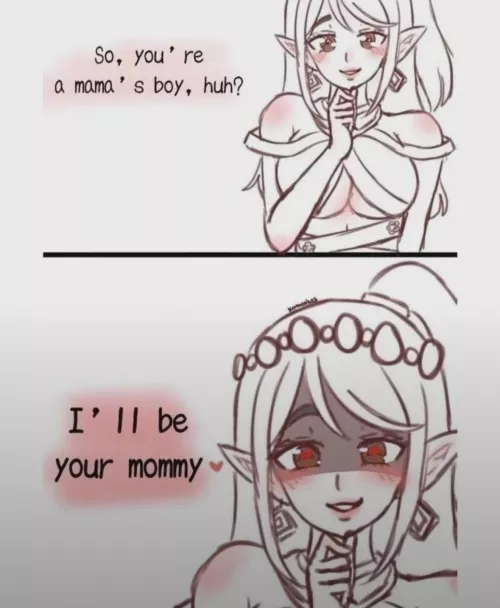 I want to be a mommy for a boy with huge mommy issues~