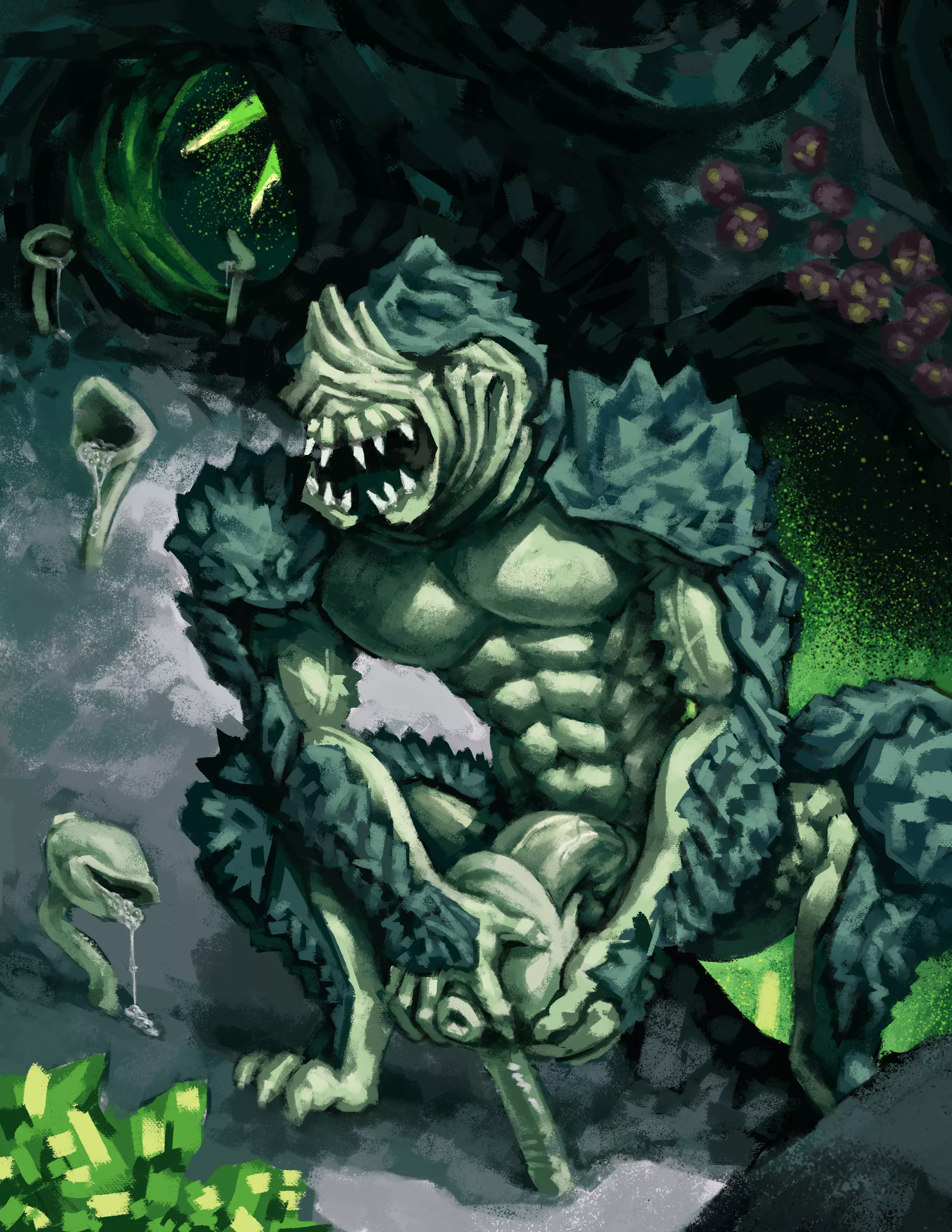 I've always found this image really funny but really hot at the same time (momamo)