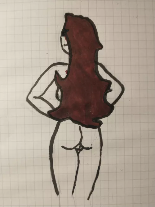 jaiden showing her ass (by me)