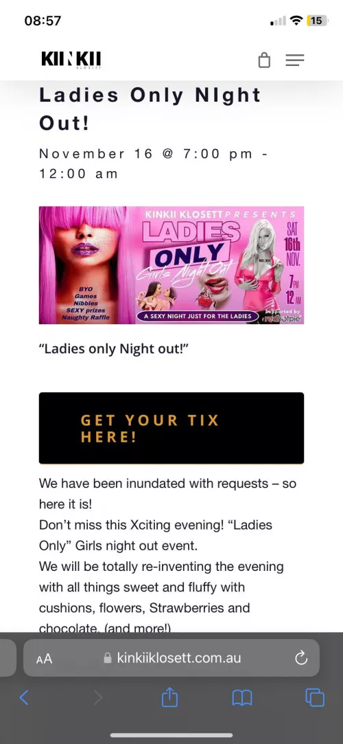 KinkyKlosett sex party