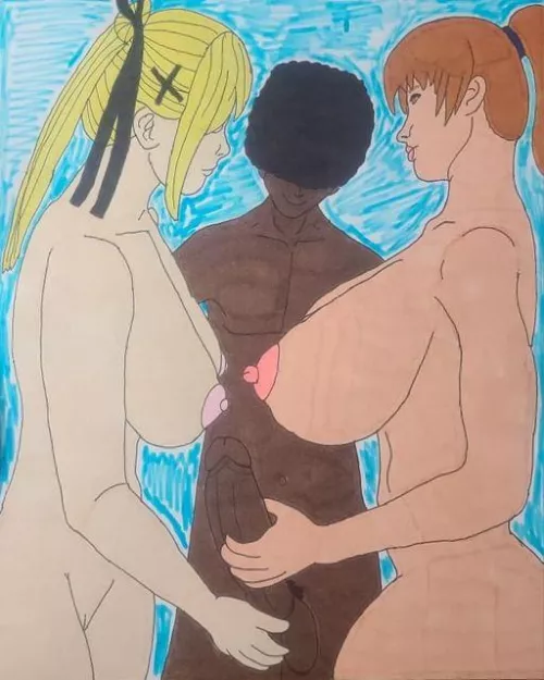 Marie Rose & Kasumi Likes BBC 🖤