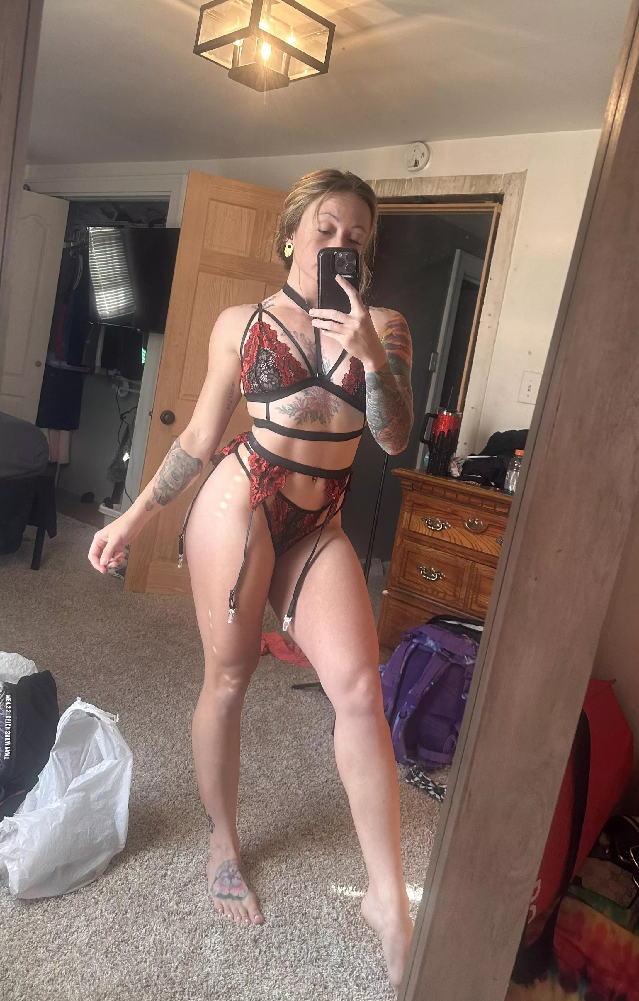 Muscular Michigan lady 