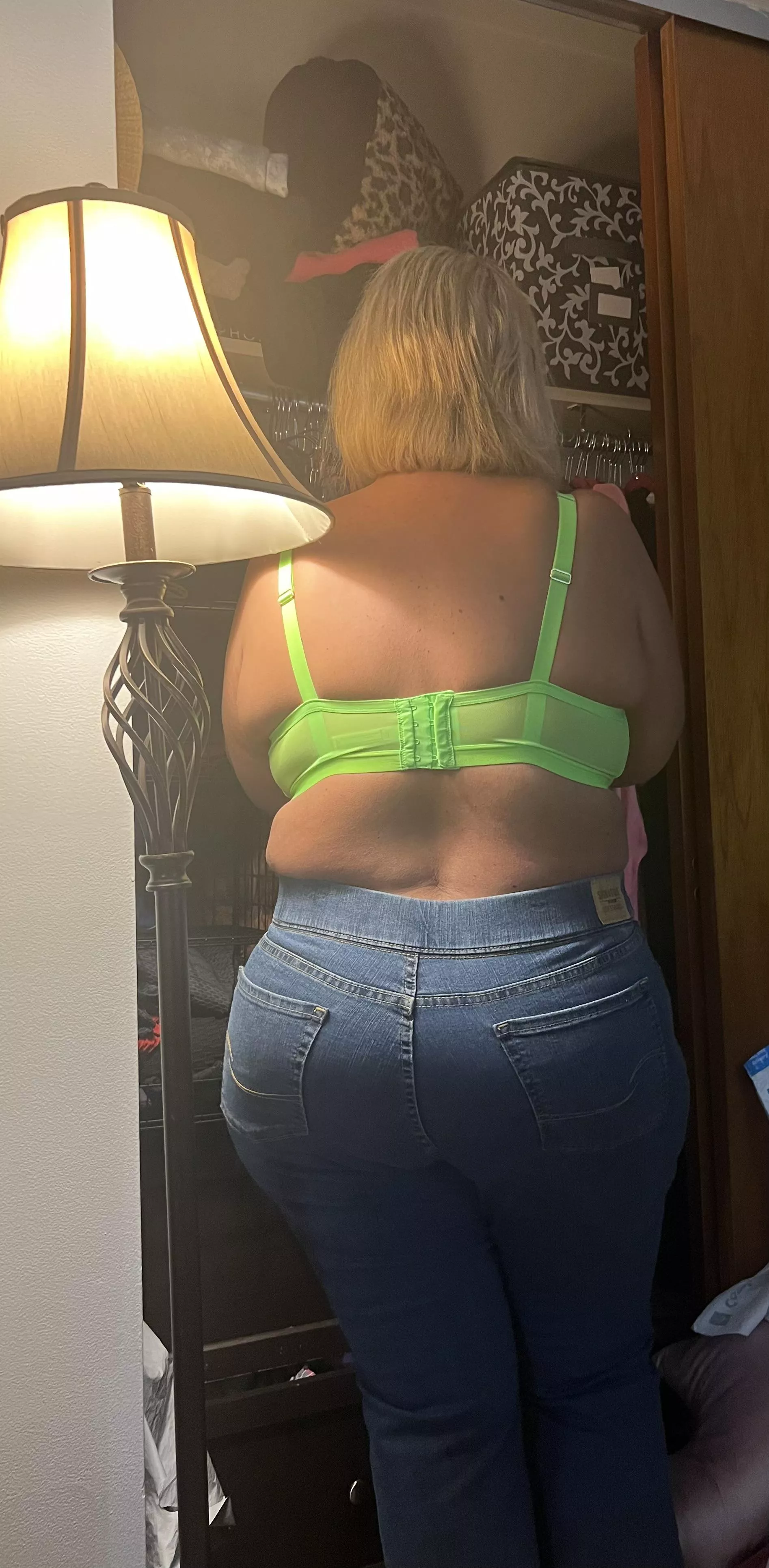 My wife’s sexy ass. 