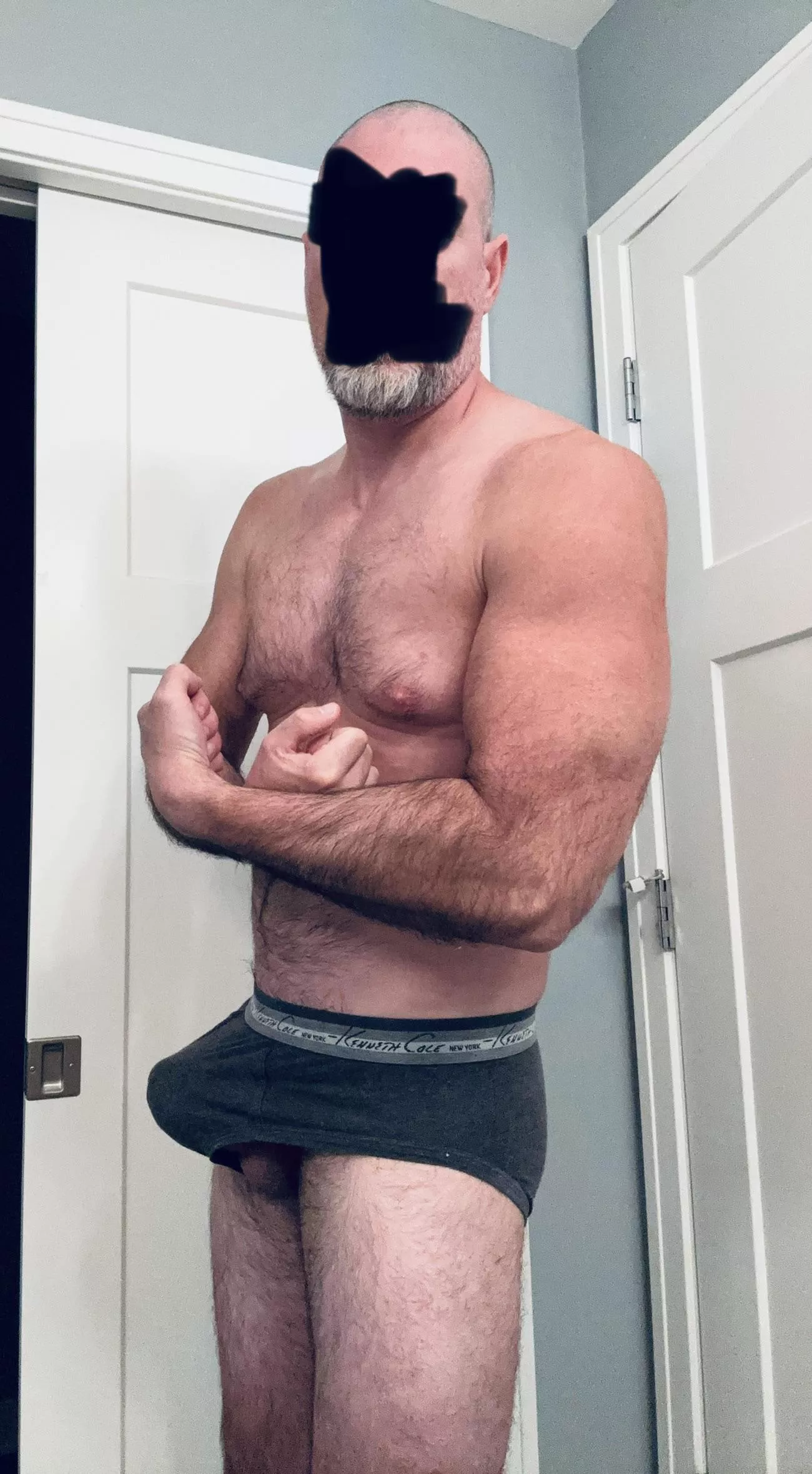 Pitching a tent (age 51) 