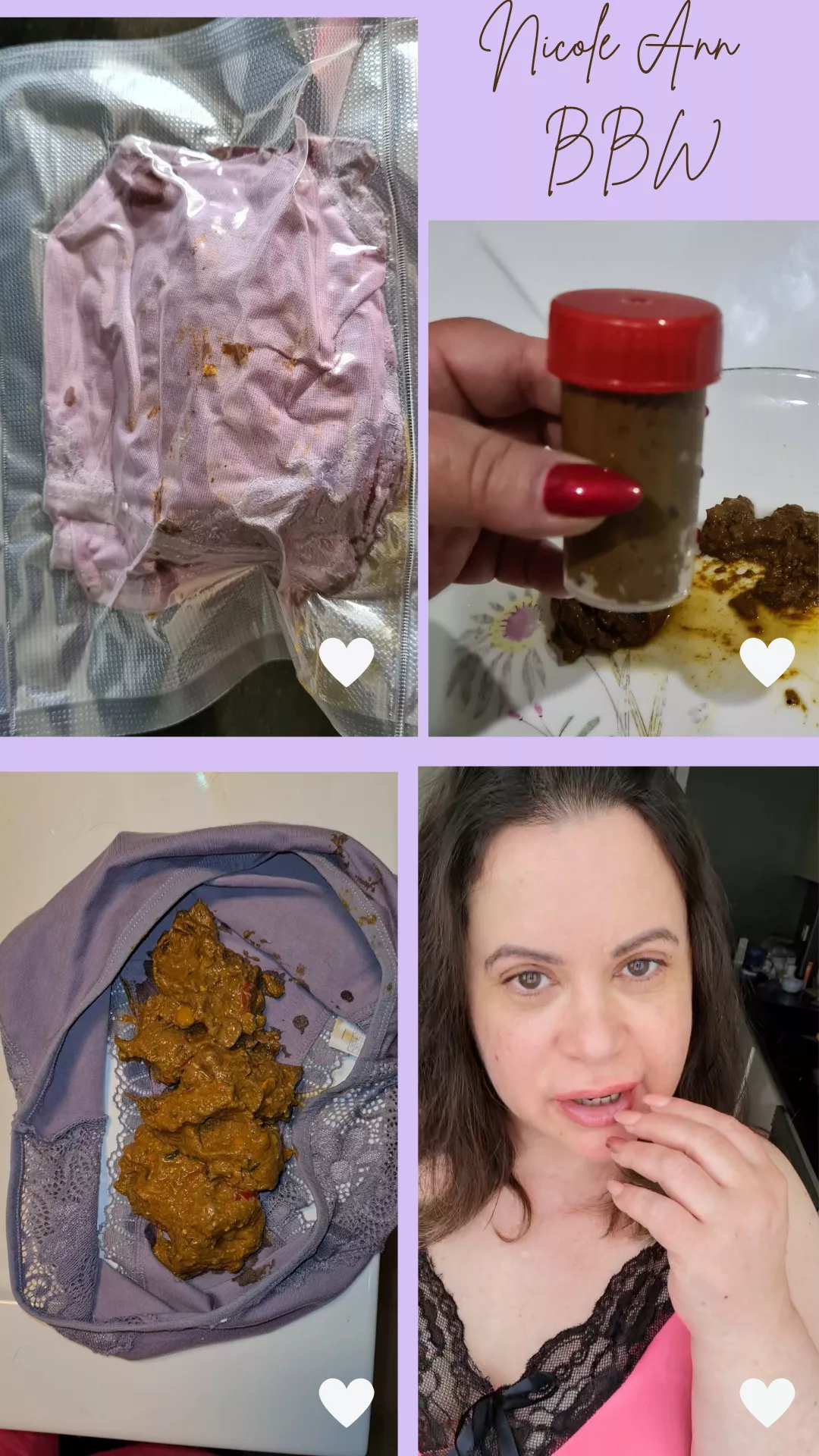 Poop video calls/ custom and premades/ G Drive/Telegram/ Fan sites/Panties/Scat Jars europe only!