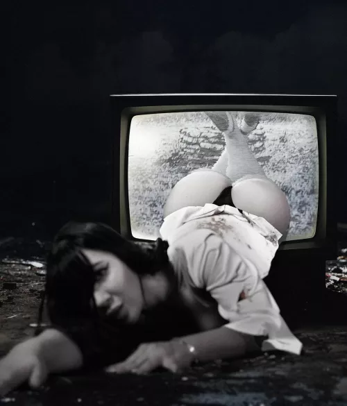 Seven days....(Sadako Yammamura cosplay by me) 