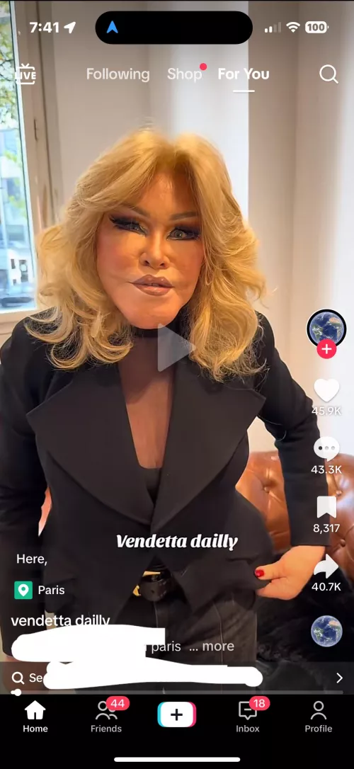 She looks better than in the past but…