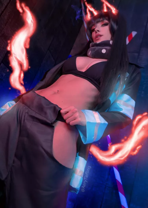 Tamaki from Fire Force by Aery Tiefling [OC]