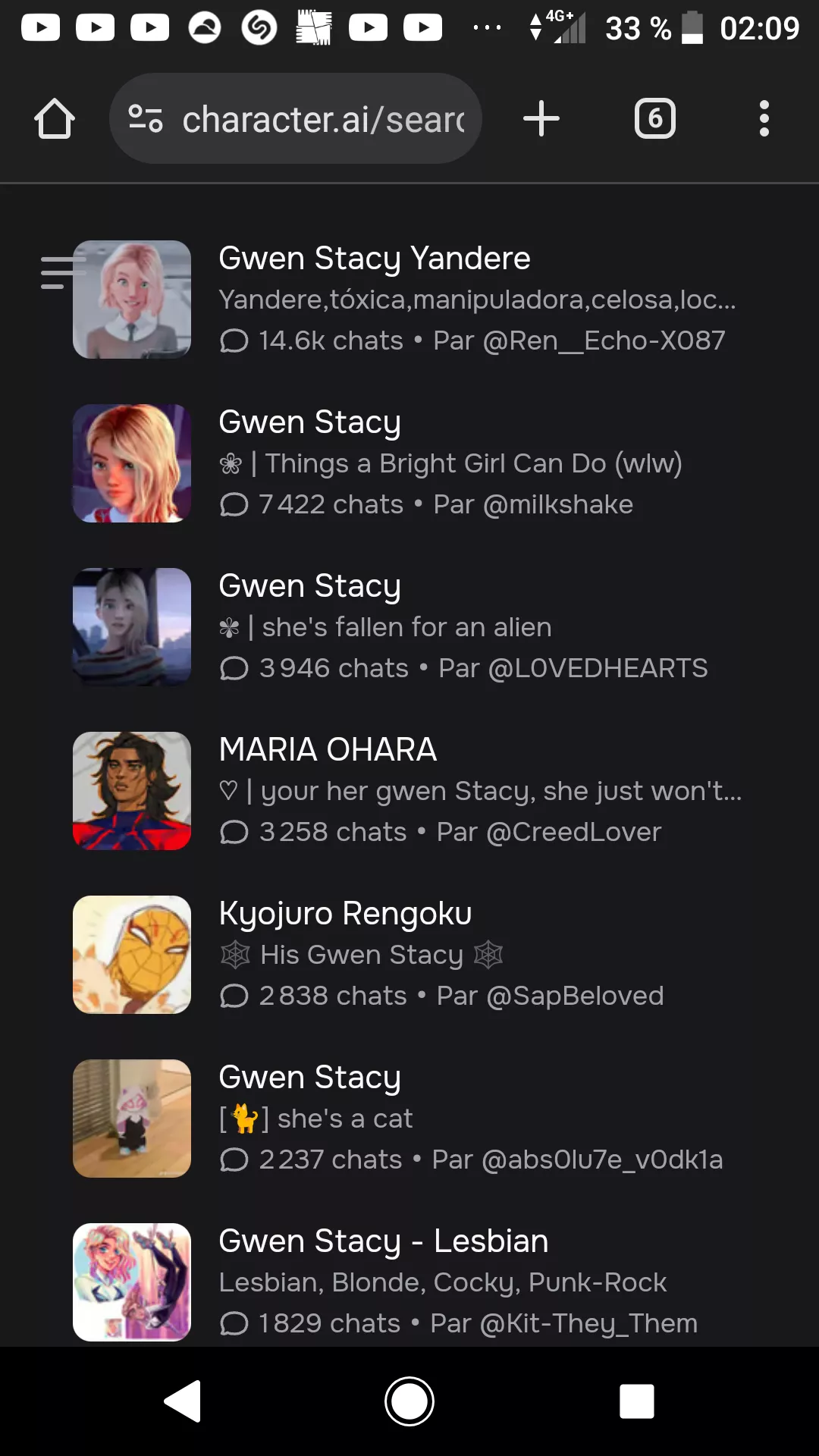 The searches have been turned dogshit or what ? 