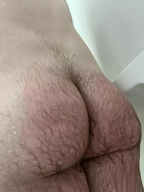 Think you could wash my backside for me?