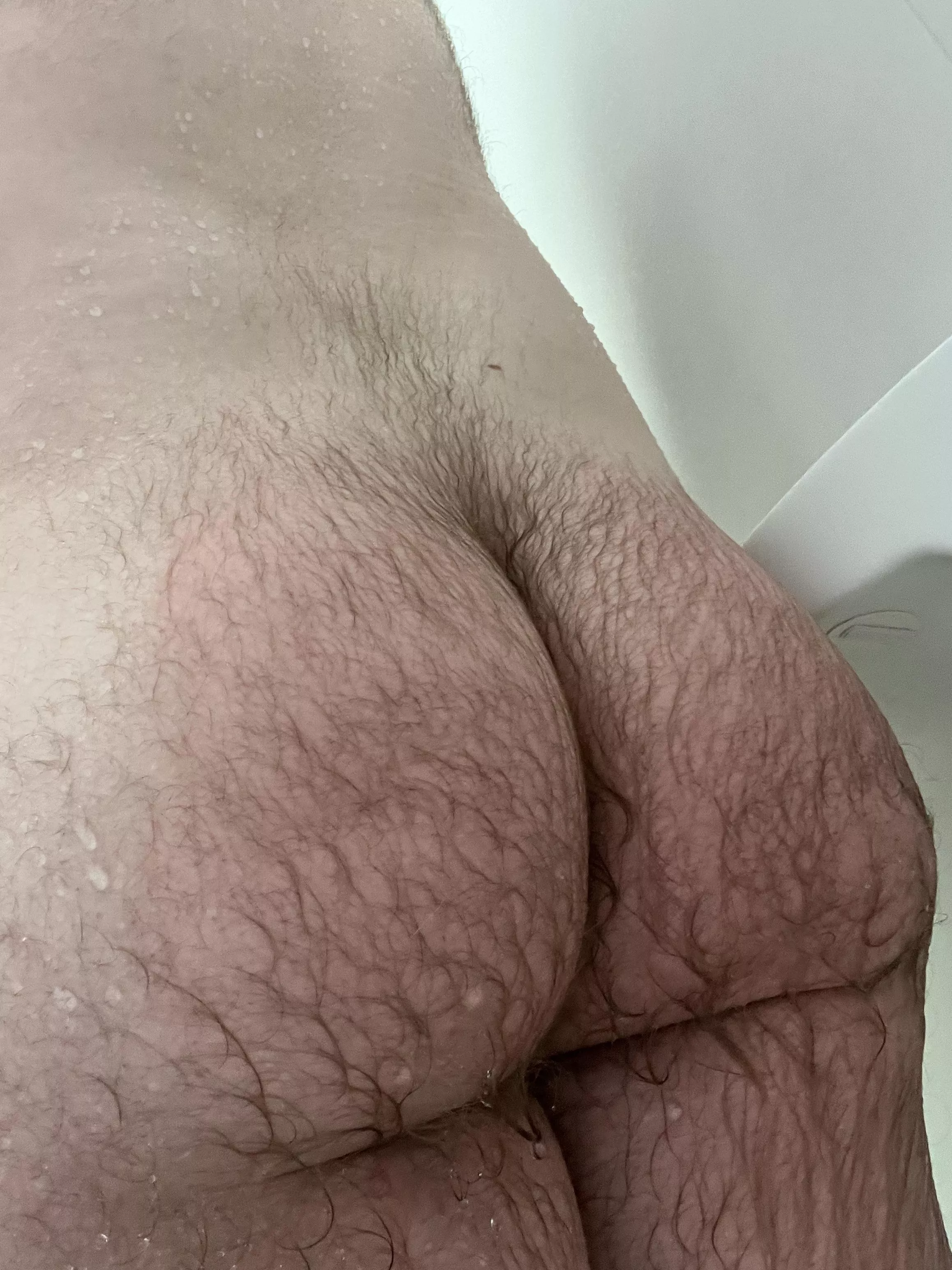 Think you could wash my backside for me?