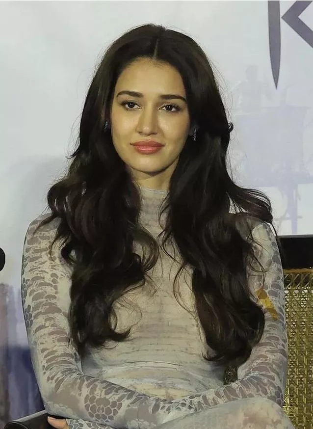 What's Disha thinking about here?