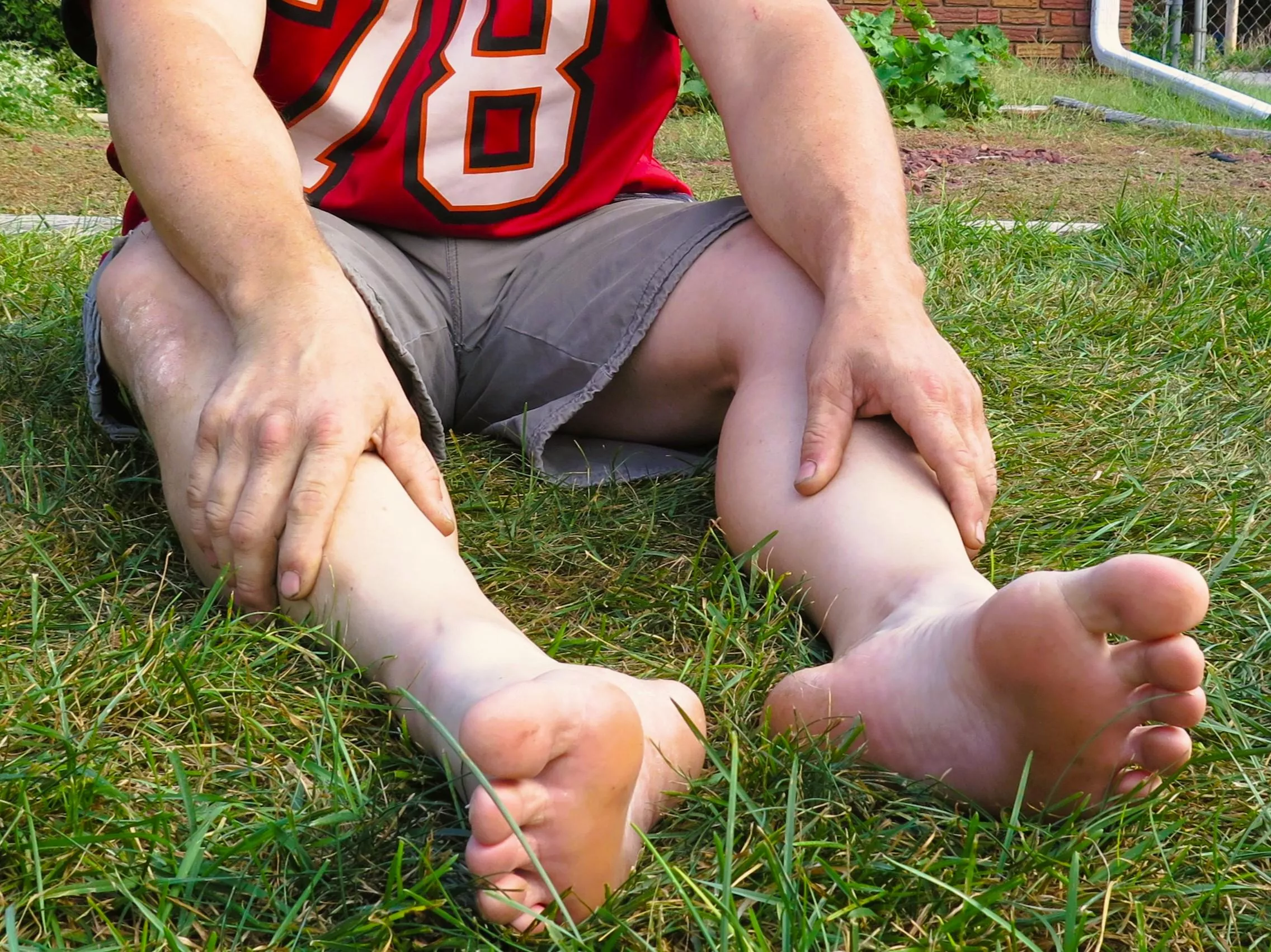 Won't be able to go barefoot outside much longer...