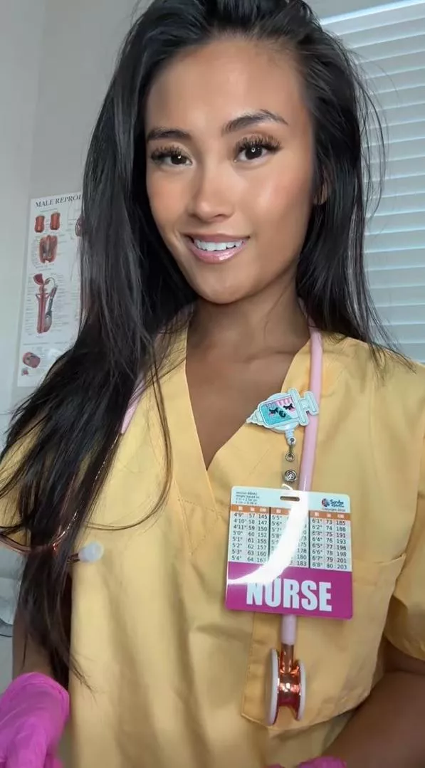 Your favorite nurse is ready for some naughty fun