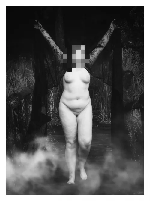 50+ F on forest tracks. What if I met a man in the middle of the woods?