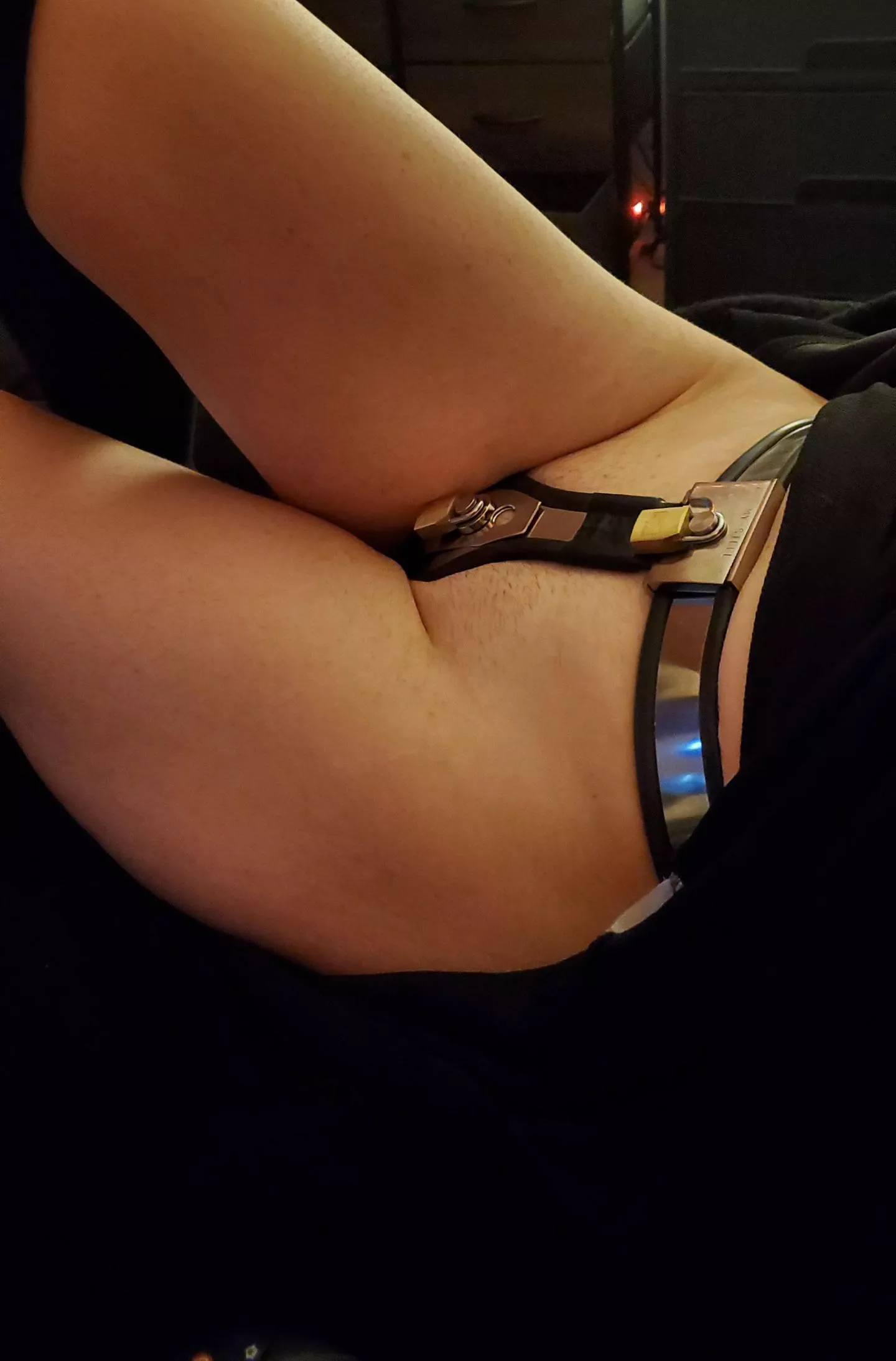 Adjusting to my new lifestyle 🖤🔐🖤