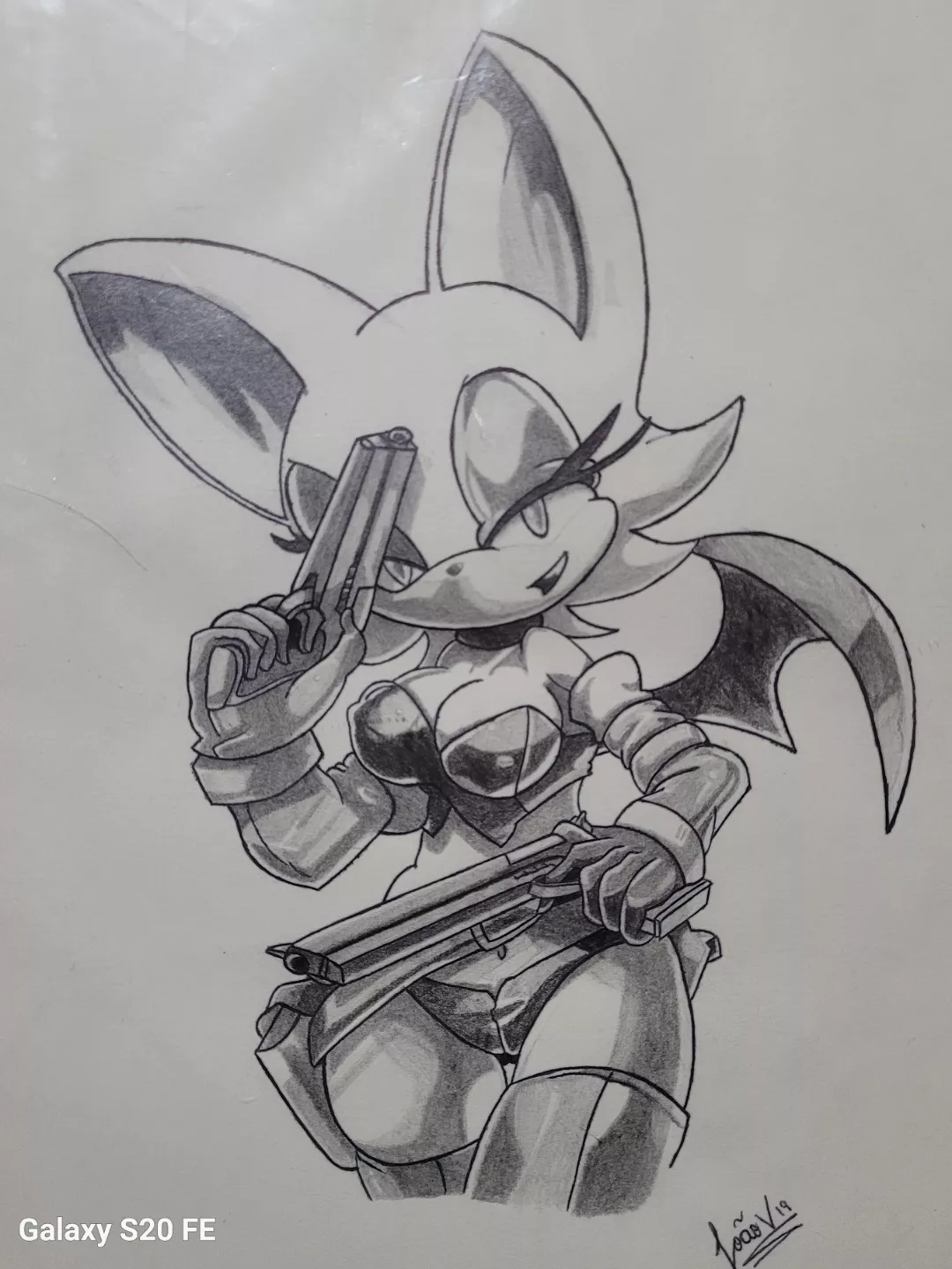 Another one from Rouge here. Also original drawing by Nancher and redone by me.