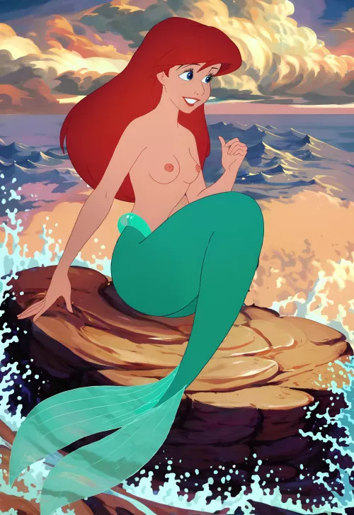 Ariel in her element (self)