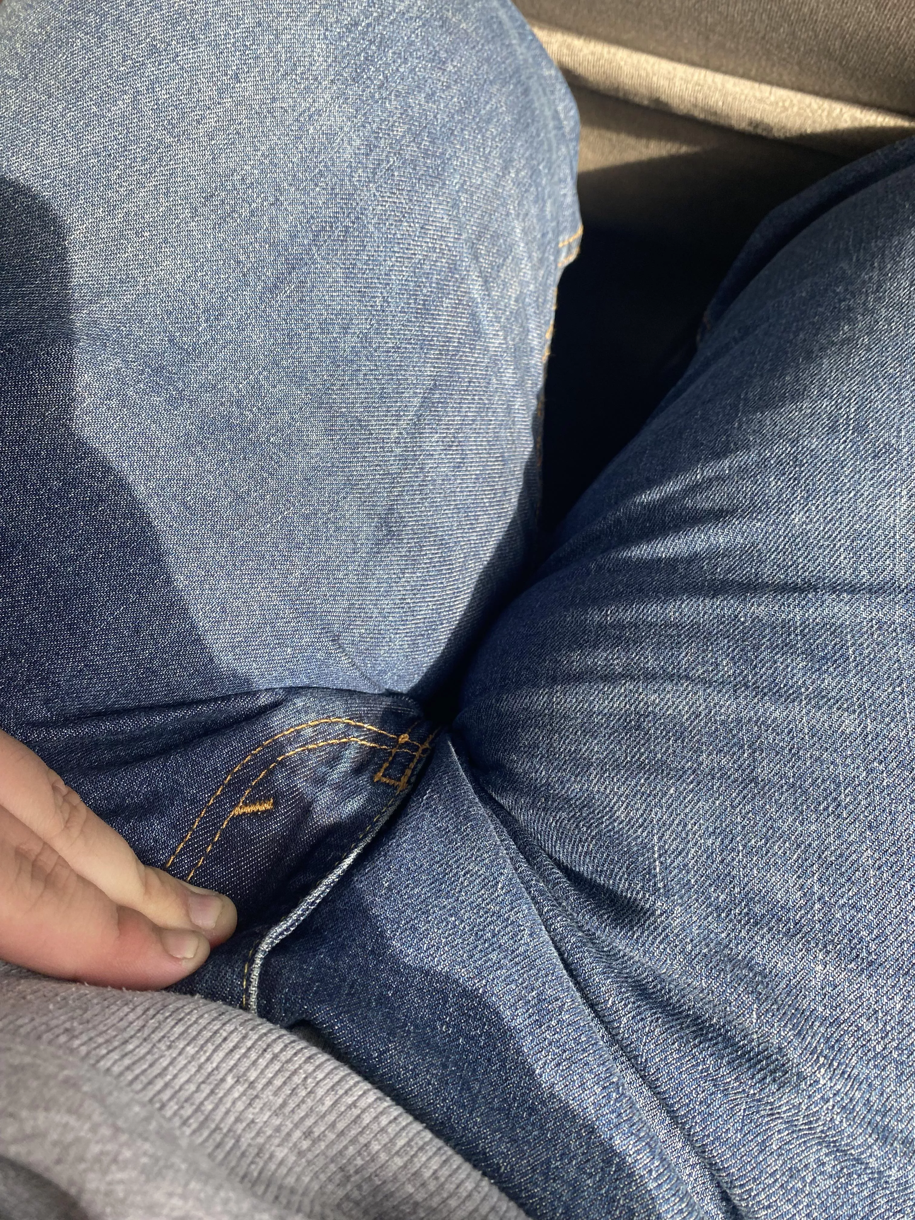 forgot my packer, you can’t tell right? 