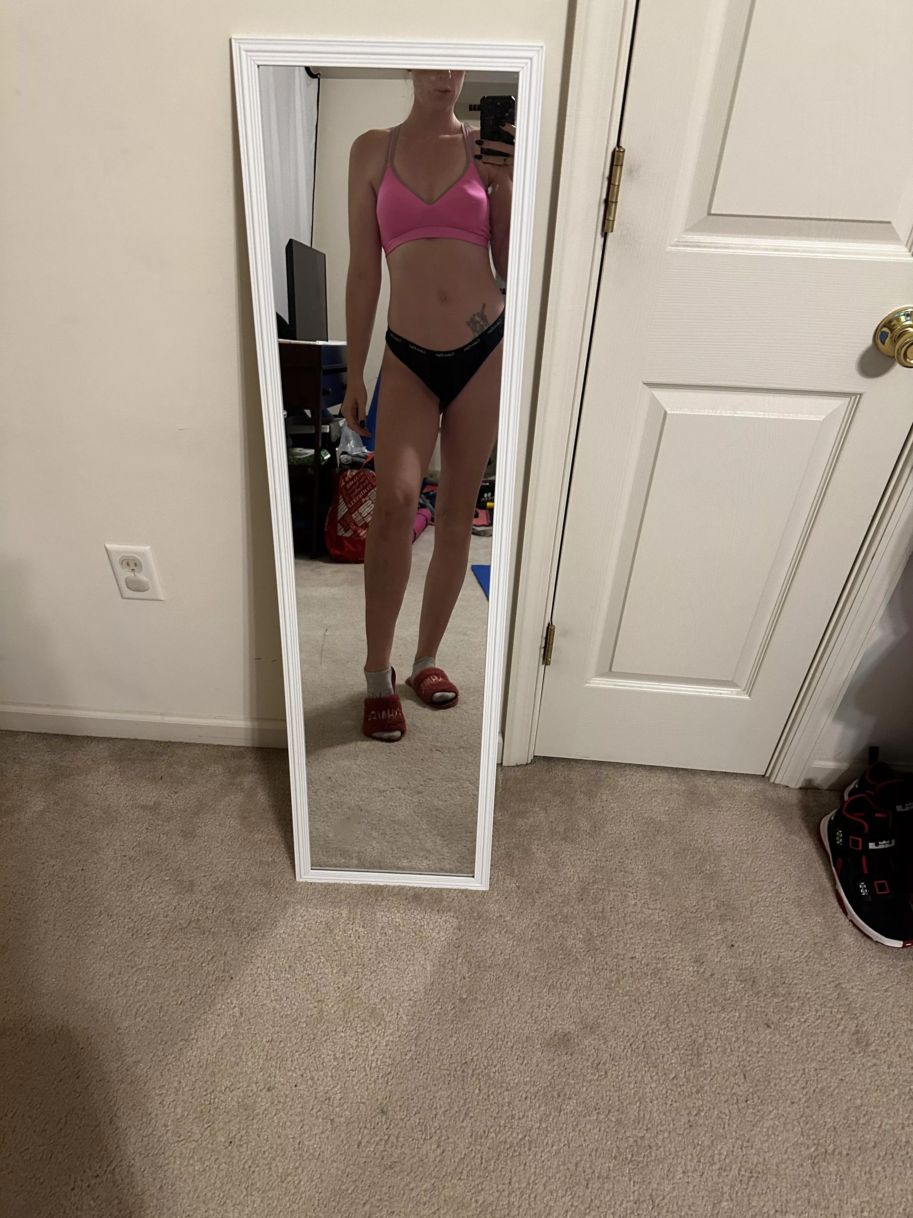 How about I just stay like this